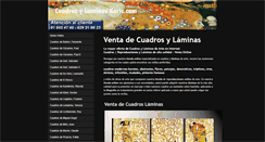 Desktop Screenshot of cuadrosylaminaskoris.com